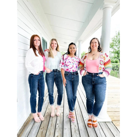 ✨HOT SALE 50% OFF👖New Tummy Control Bootcut Jeans 🔥